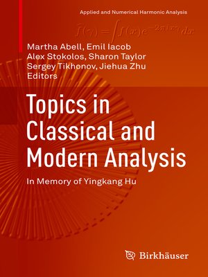 cover image of Topics in Classical and Modern Analysis